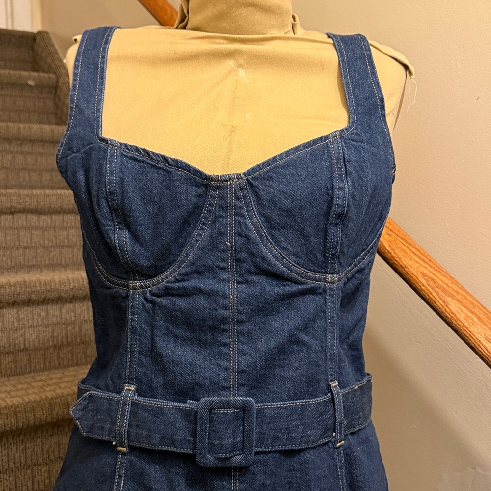 Reformation Denim Dress - Picture 4 of 8